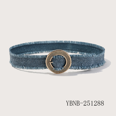 Straw-Woven Belt