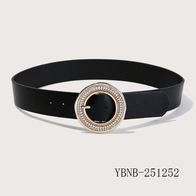 Metal Round Buckle Belt