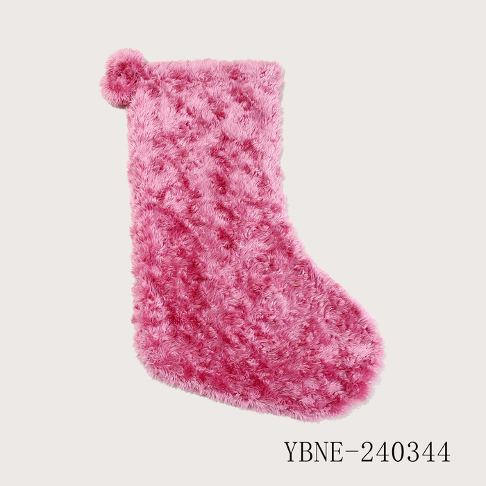Pink Plush Socks