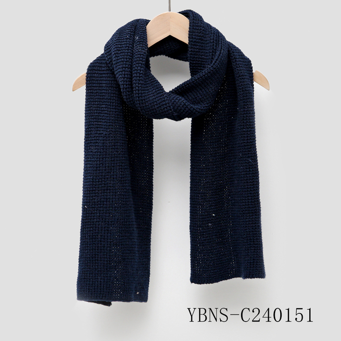 Simple Black Scarf
