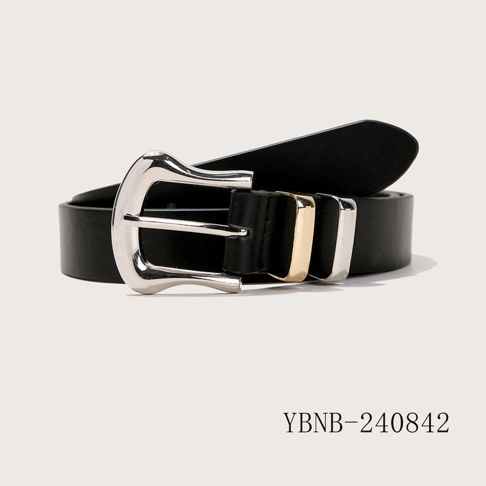 Two-tone Ring Belt