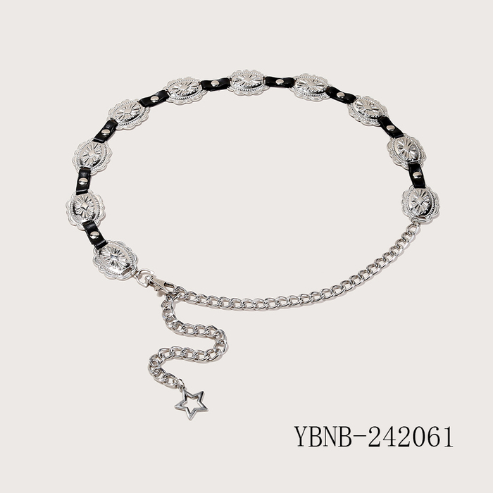 Mixed Patchwork Waist Chain