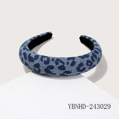 Leopard Print Cowboy Headband