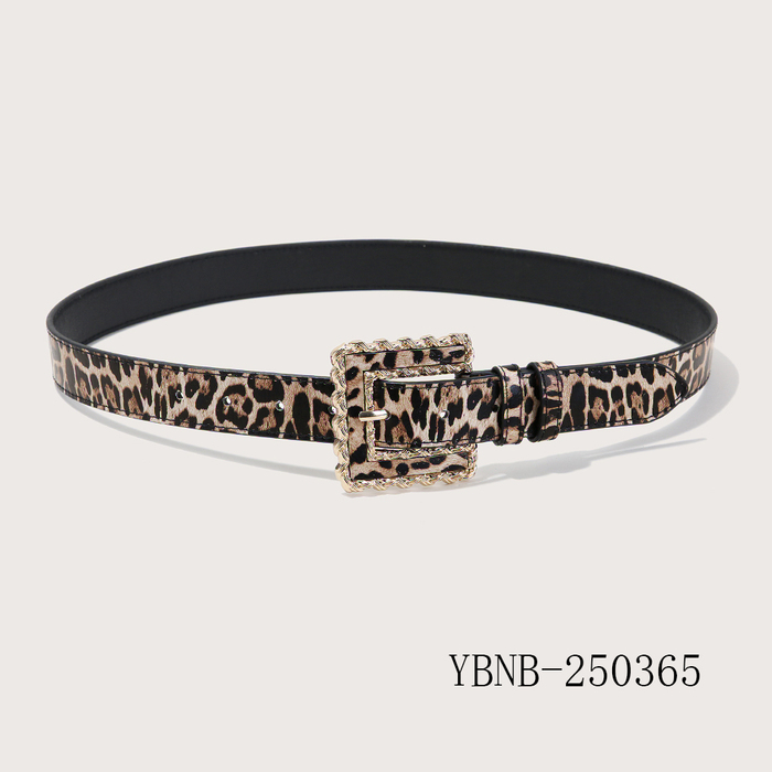 Leopard Print Belt