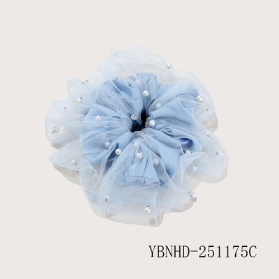 Tulle Pearl Hair Tie
