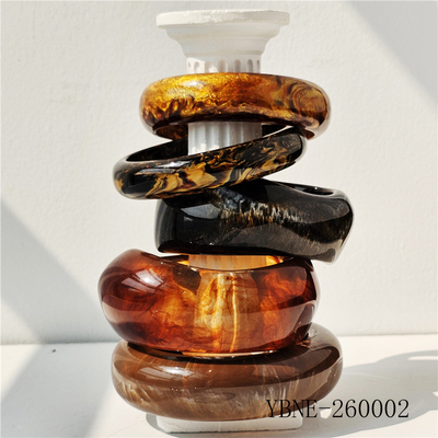 Glossy Resin Bangles