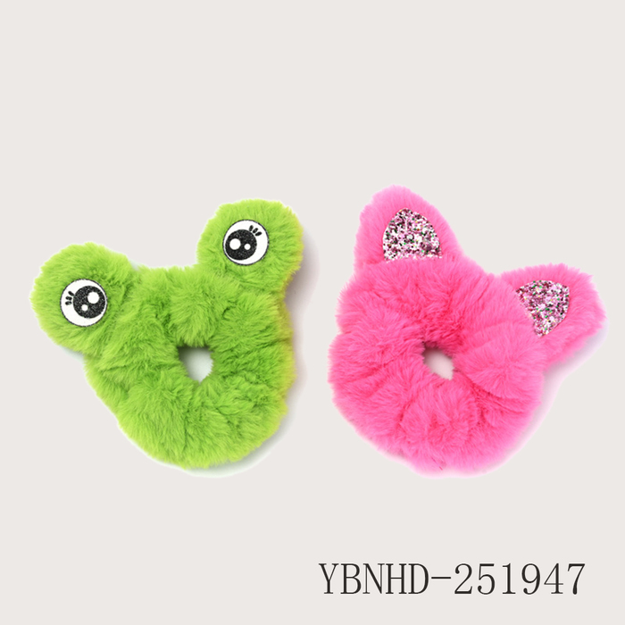 Animal Plush Hair Tie